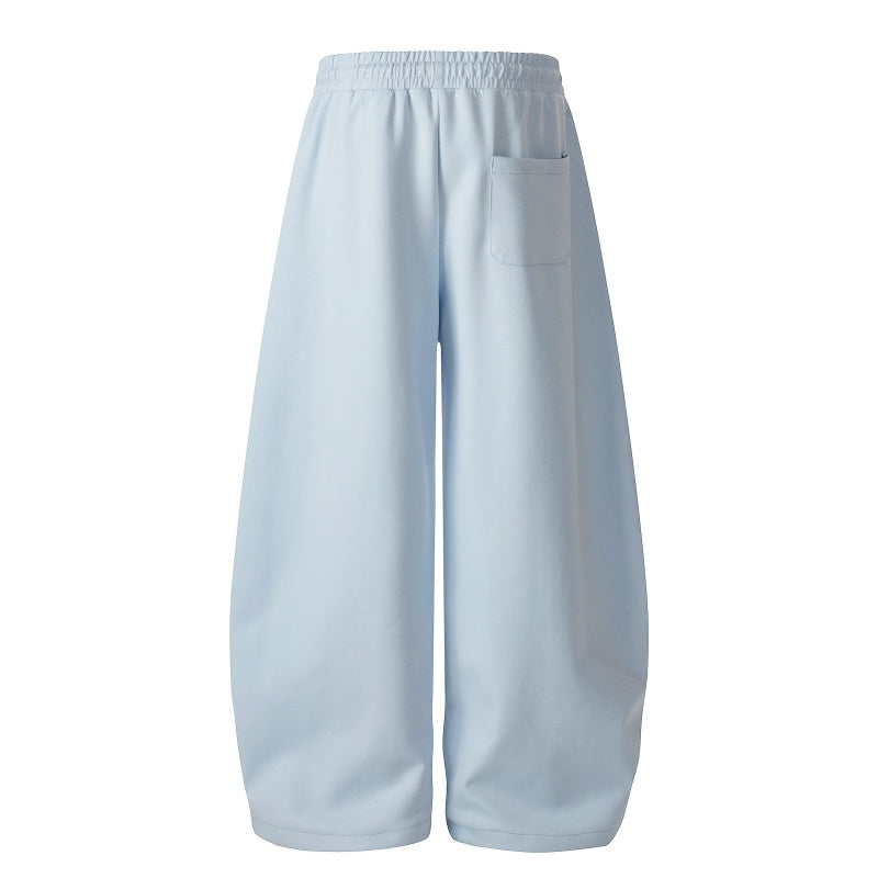 American-style streetwear harem pants Soft Candy Color Wide Balloon Pants