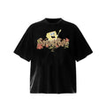 Unisex Vintage T Shirts CSF SpongeBob – American vintage style, West Coast hip-hop fit, white ink direct-to-garment (DTG) print.