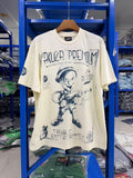 Vintage style washed summer wear T shirt