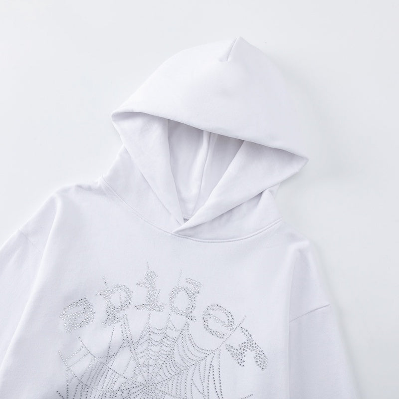 Spiderweb hoodie High-quality pure cotton for autumn and winter