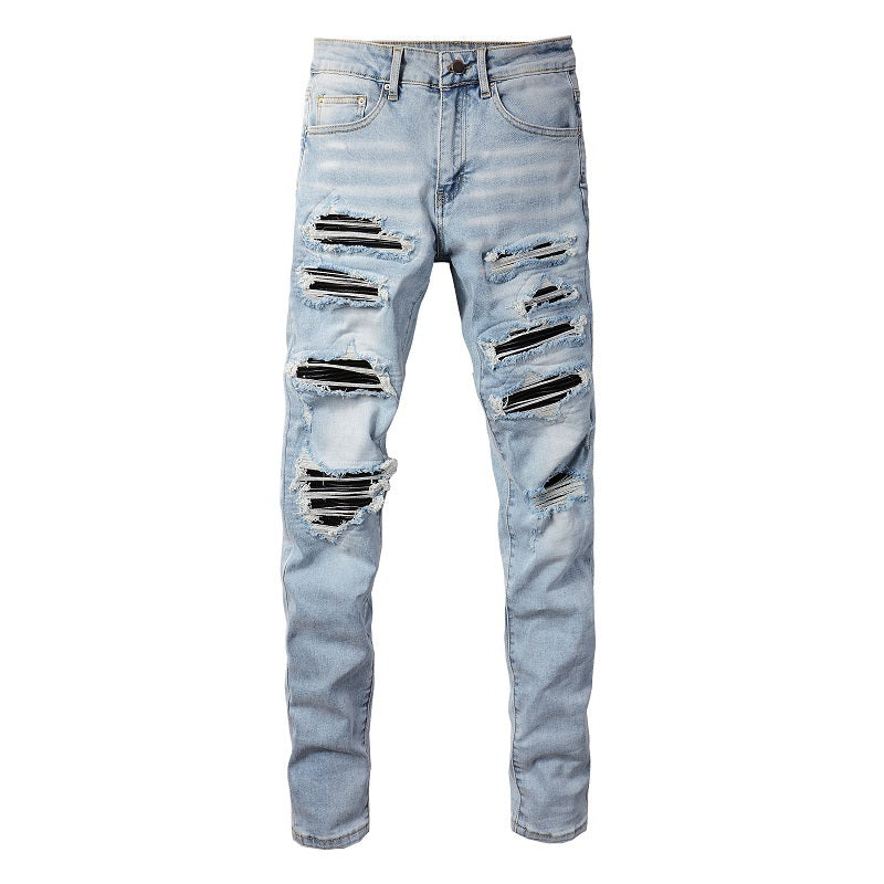 Men Trendy Jeans Pure cotton high quality