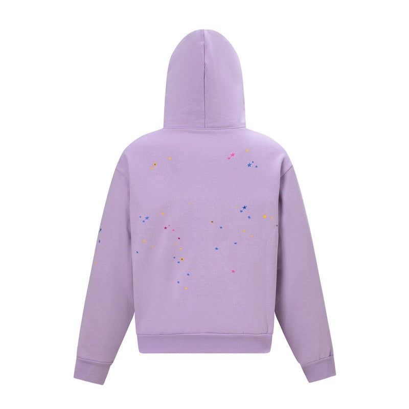 Spiderweb hoodie High-quality pure cotton for autumn and winter