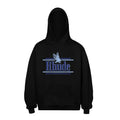 RHUDE Hoodie Flying‑Eagle Horizontal‑Line Chest Graphic