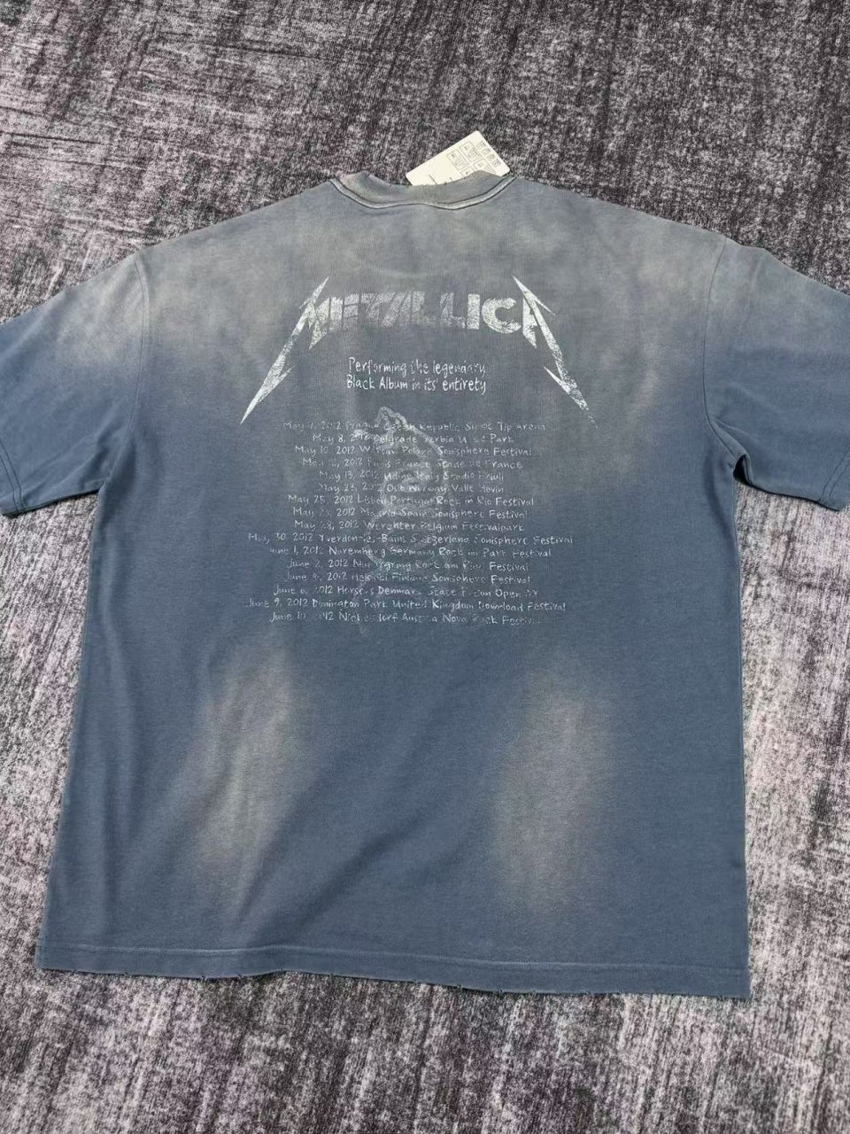 Vintage style washed summer wear T shirt