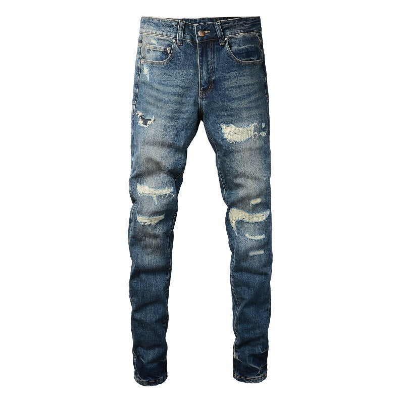 Men Trendy Jeans Pure cotton high quality