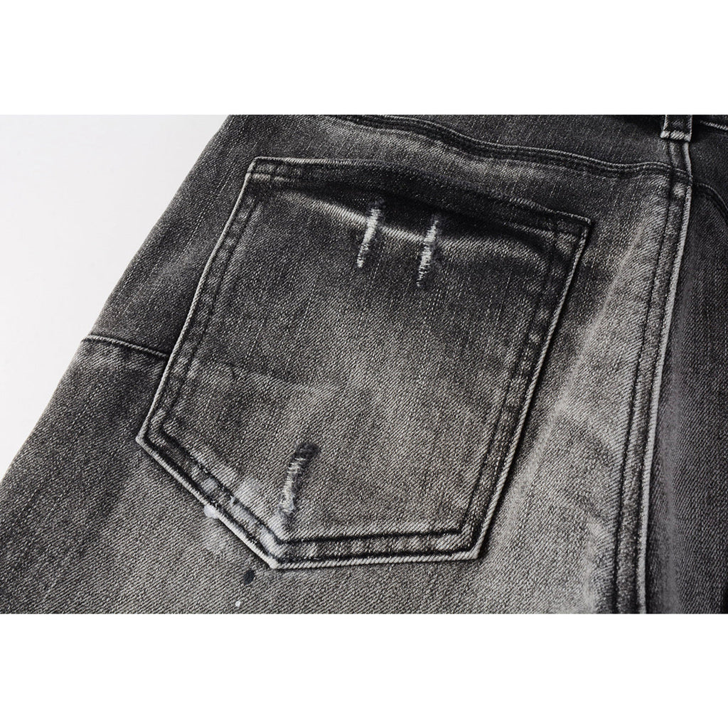 purple brand jeans Pure Cotton High Street Trend