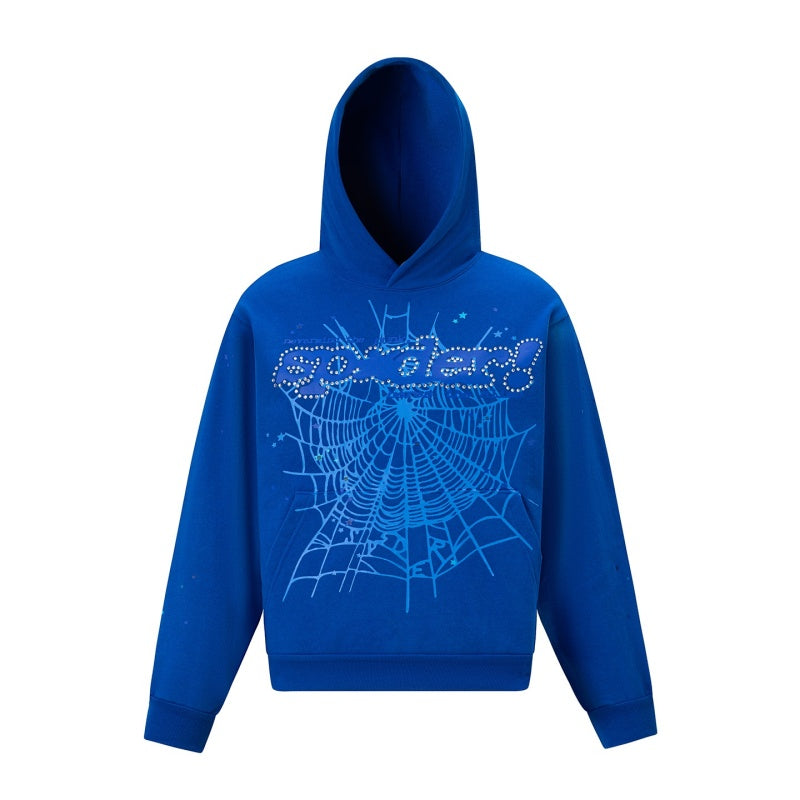 Spiderweb hoodie High-quality pure cotton for autumn and winter