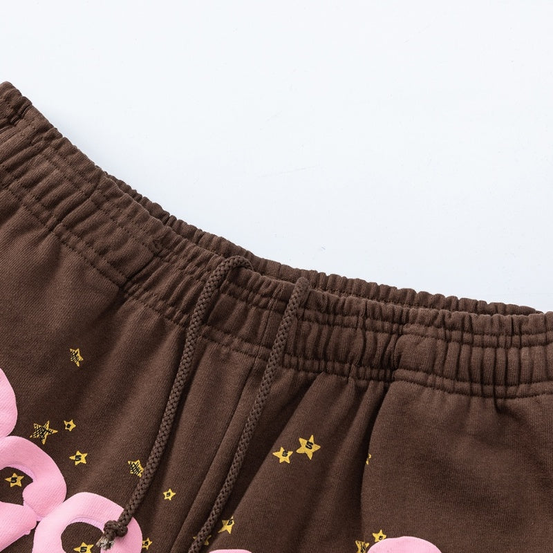 Spiderweb hoodie & sweatpants 2 piece set High-quality pure cotton for autumn and winter