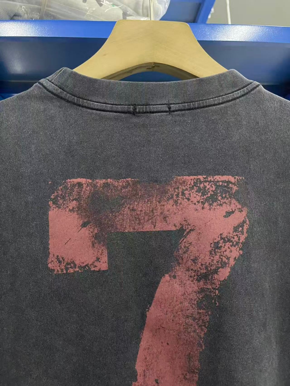 Vintage style washed summer wear T shirt