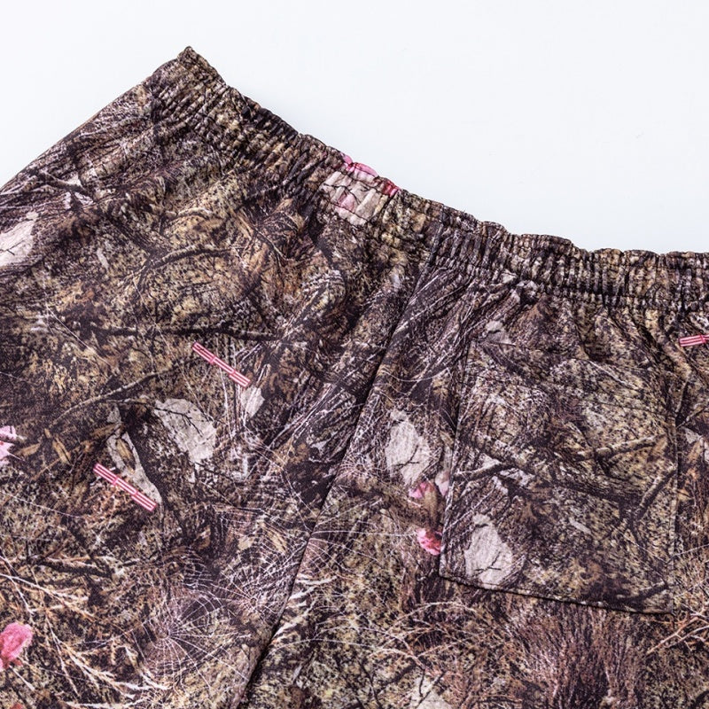 Spiderweb sweatpants High-quality pure cotton for autumn and winter Camouflage