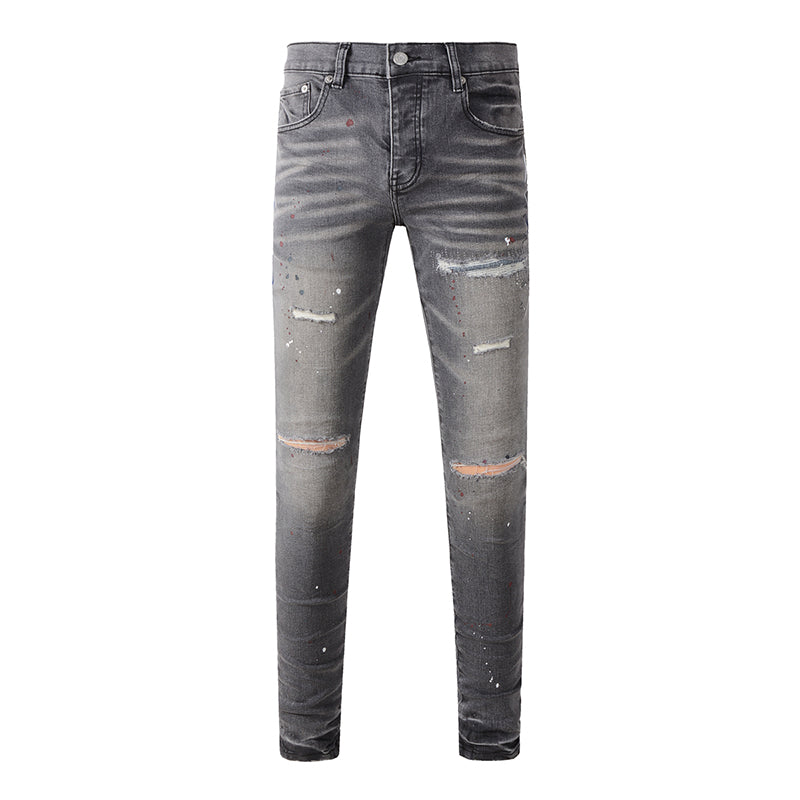 purple brand jeans Pure Cotton High Street Trend