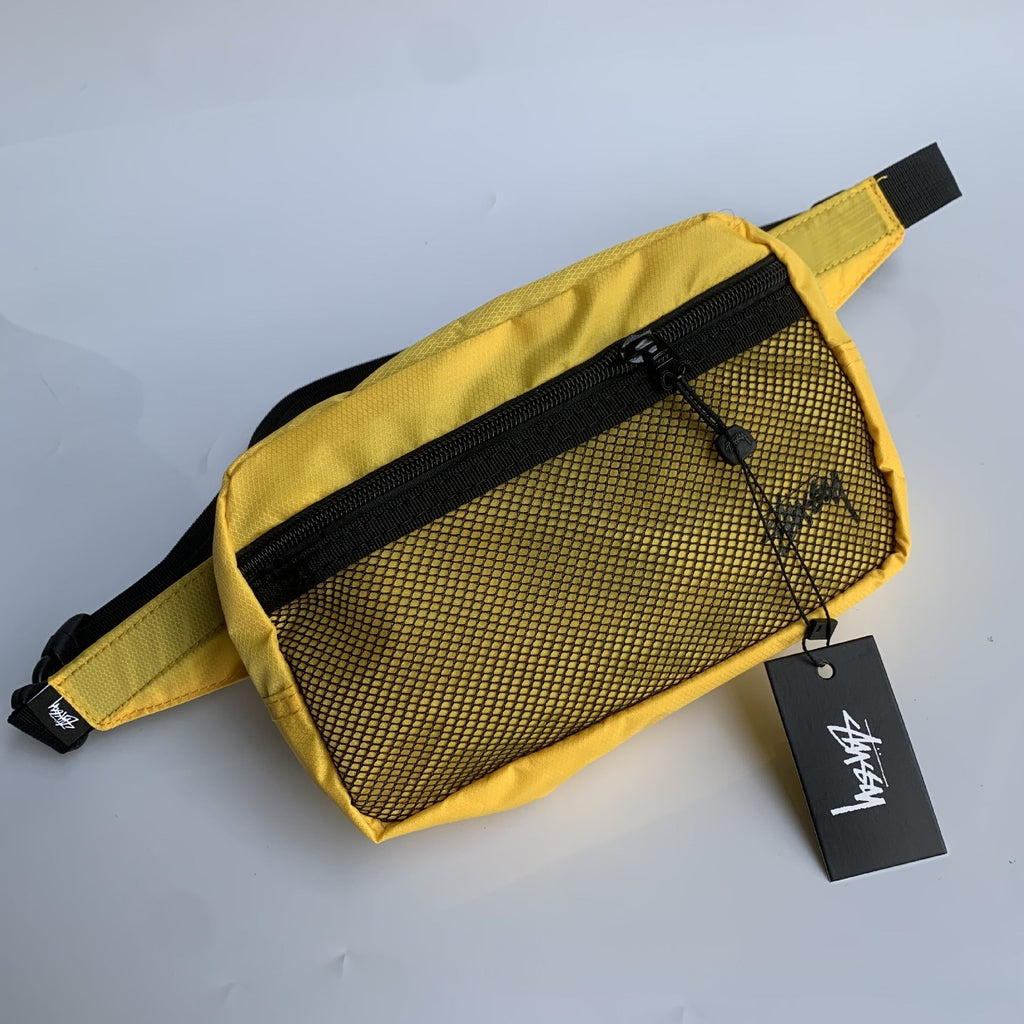Mens Stussy Bag STI Light weight bag Printed LOGO Mens Crossbody fanny pack, breast bag