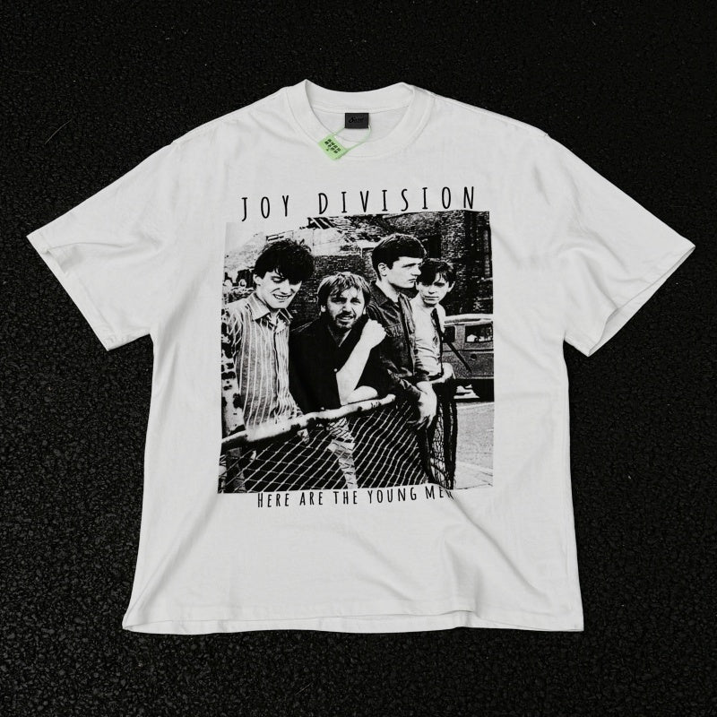 Unisex Vintage T Shirts "Punk Lives Forever" Limited Edition – West Coast Street/Graffiti/Hip-Hop Style High-Street Short-Sleeve Tee; Heavyweight fabric with distressed wash finish; White ink direct-to-garment (DTG) print.