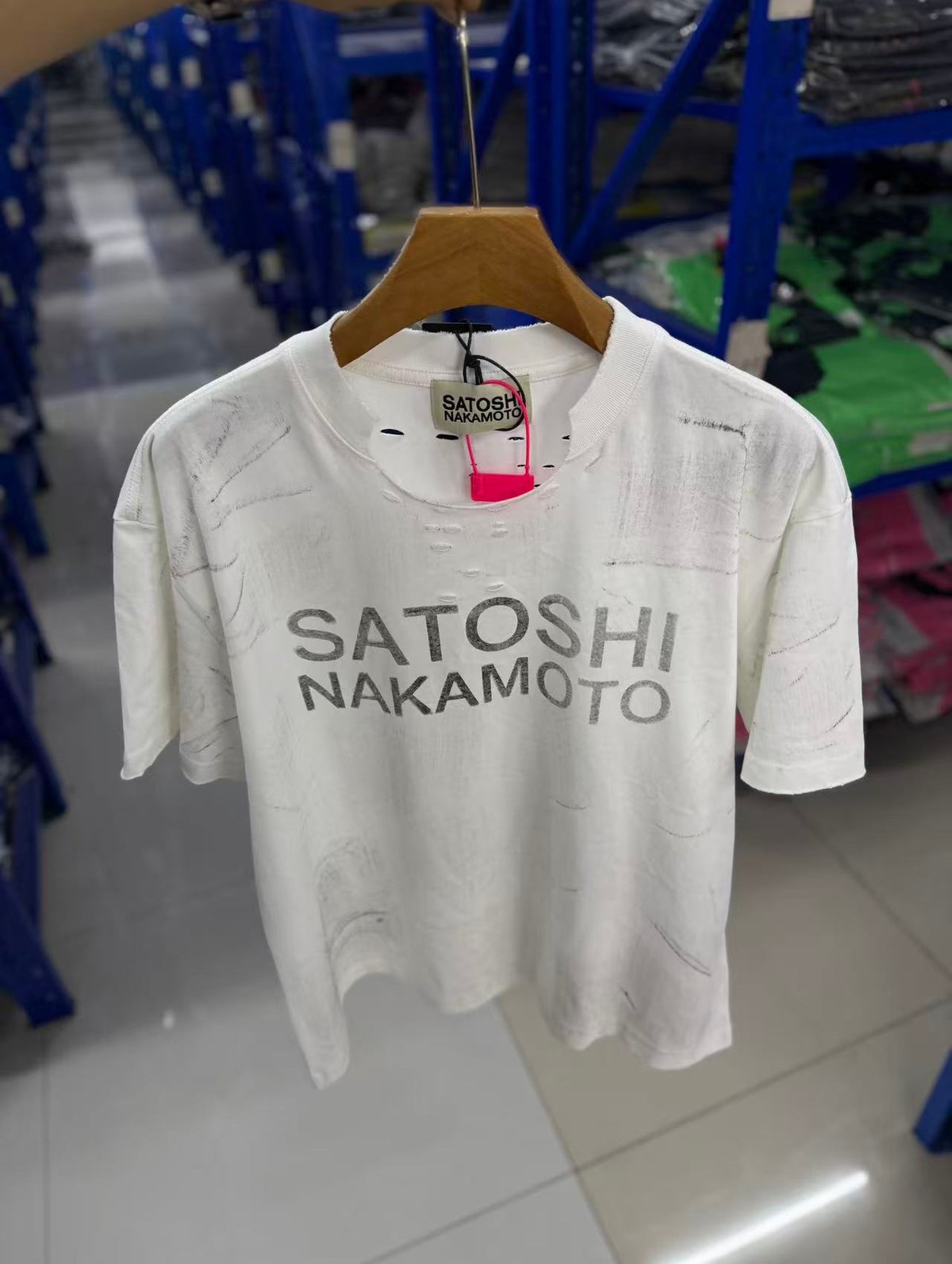 Satoshi Nakamoto t shirt High-quality heavyweight streetwear with a vintage, distressed aesthetic.