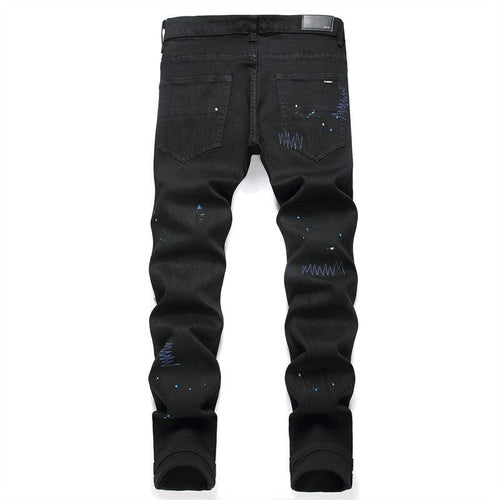 AMIRI Jeans High-quality distressed pure cotton