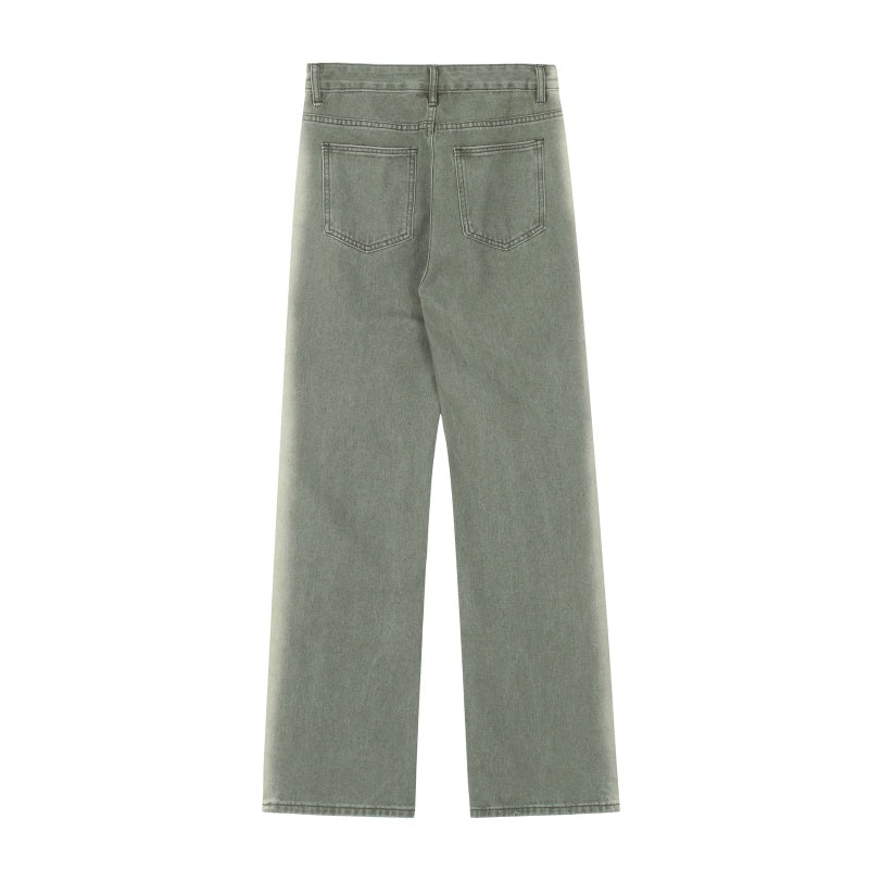 American-style streetwear harem pants Classic Button Fly Relaxed Silhouette