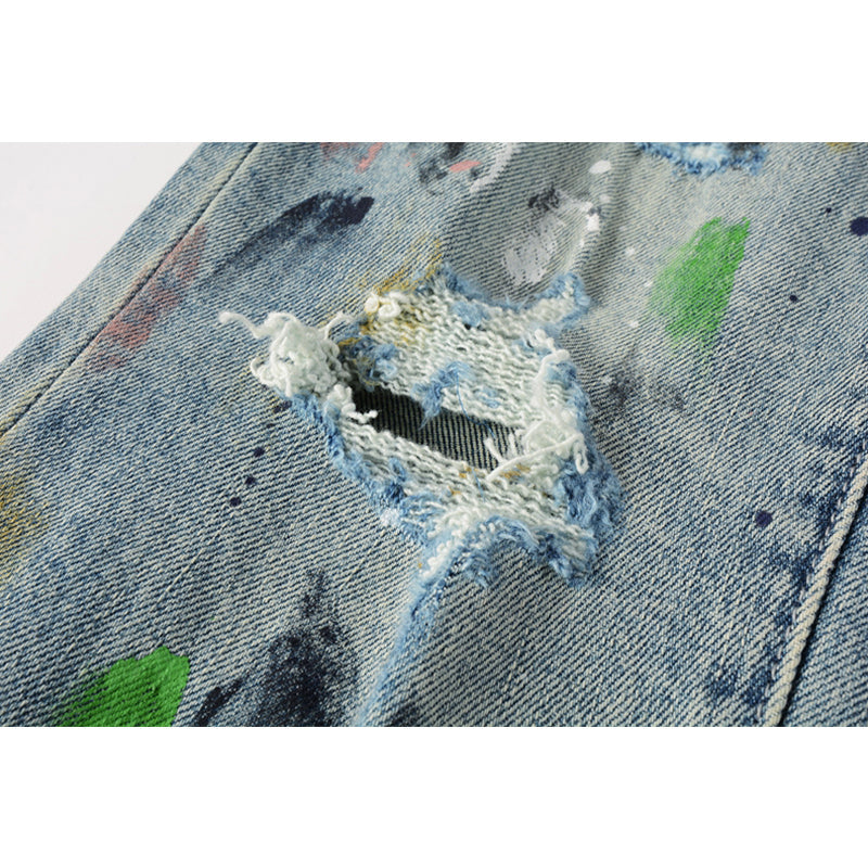 purple brand jeans Pure Cotton High Street Trend