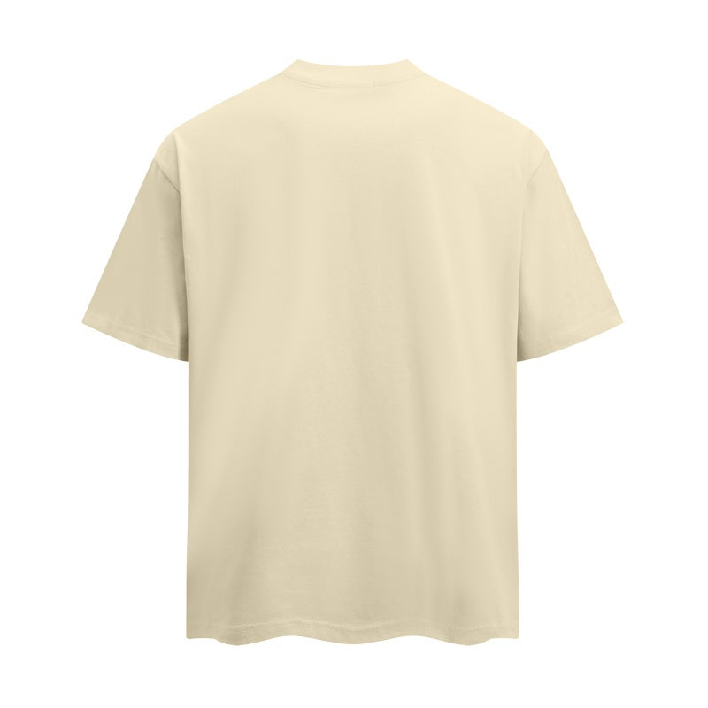 RHUDE T Shirts Vintage Dog Portrait Graphic