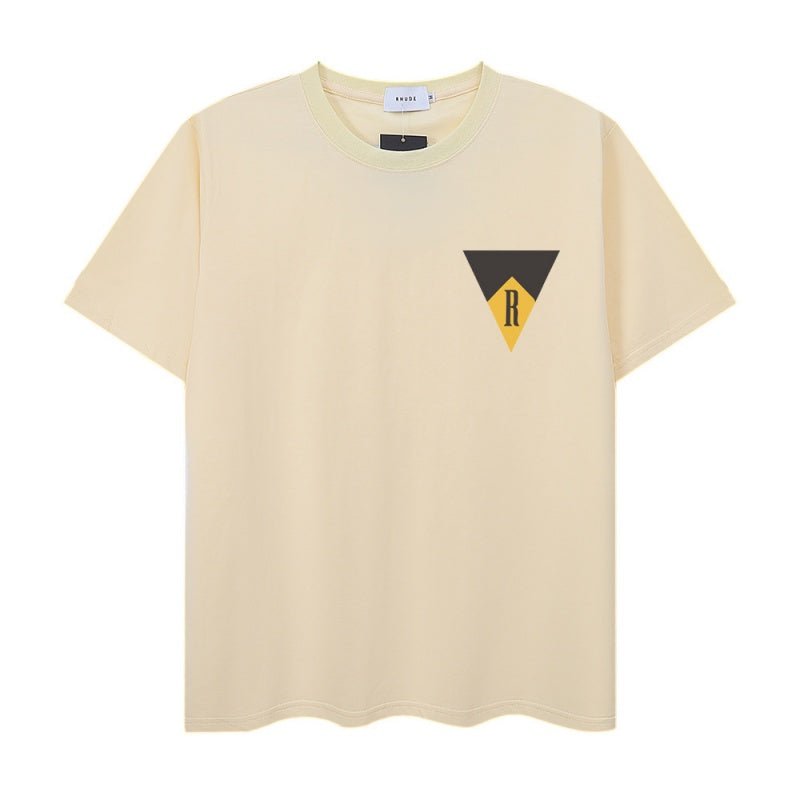 RHUDE T Shirts Retro Western Typography Art