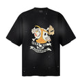Saint Michael T Shirts Grunge Religious Symbol Hourglass Crossbone Streetwear Design