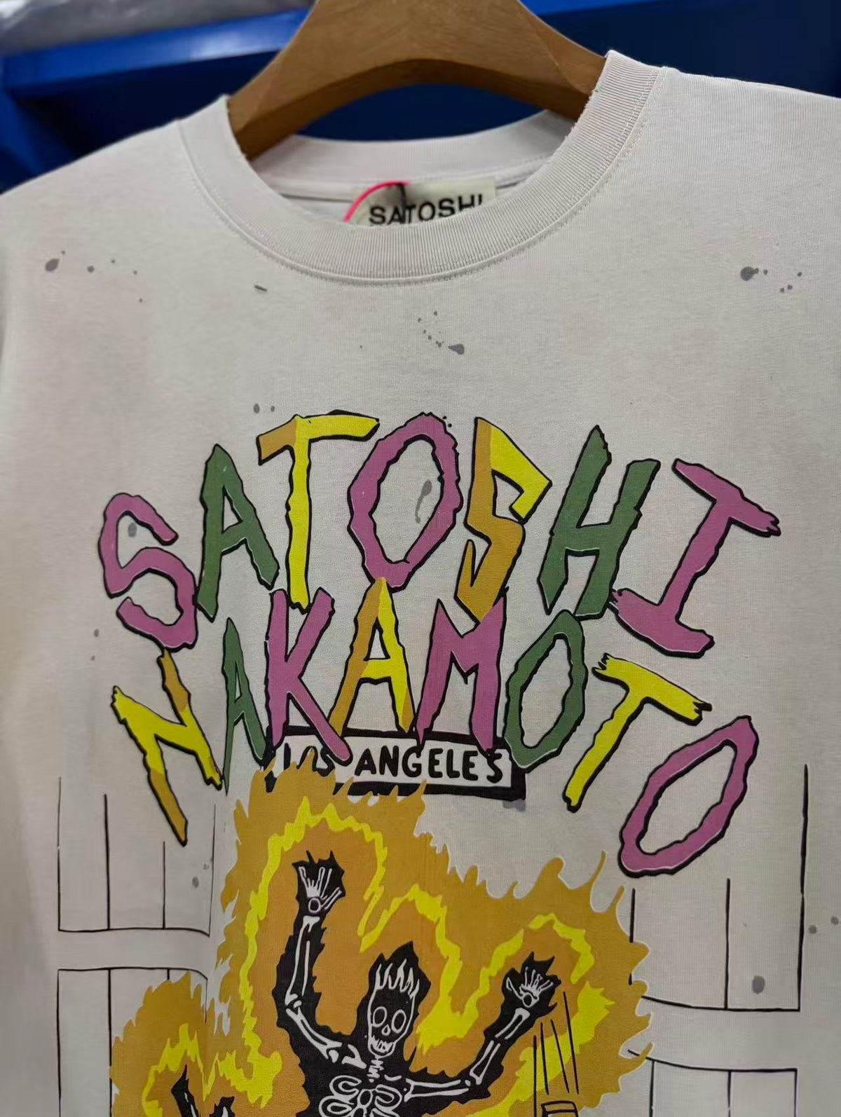 Satoshi Nakamoto t shirt High-quality heavyweight streetwear with a vintage, distressed aesthetic.
