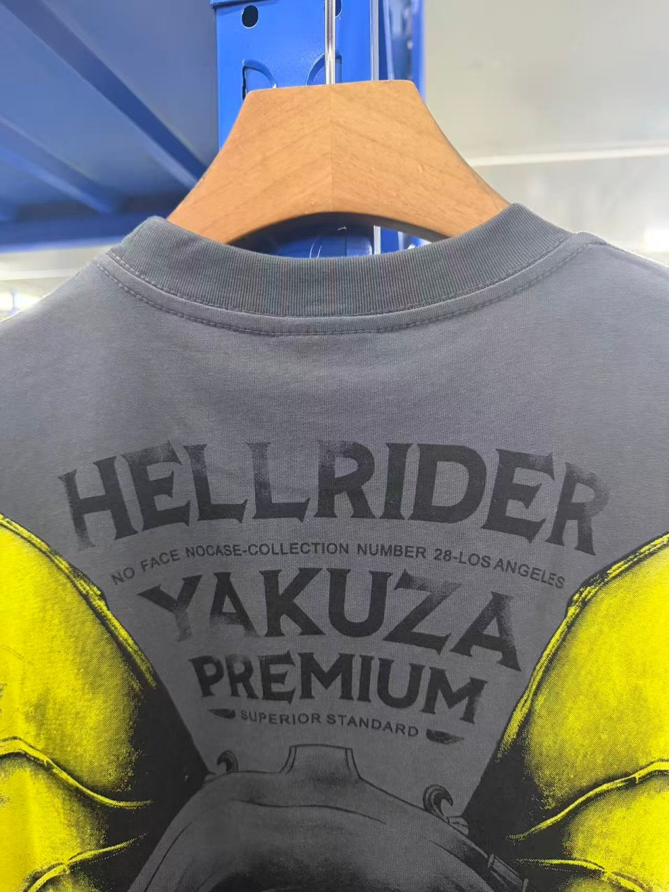 Vintage style washed summer wear T shirt Skull