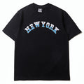 Mens T-shirt Vintage American-style Trendy minimalist letter print