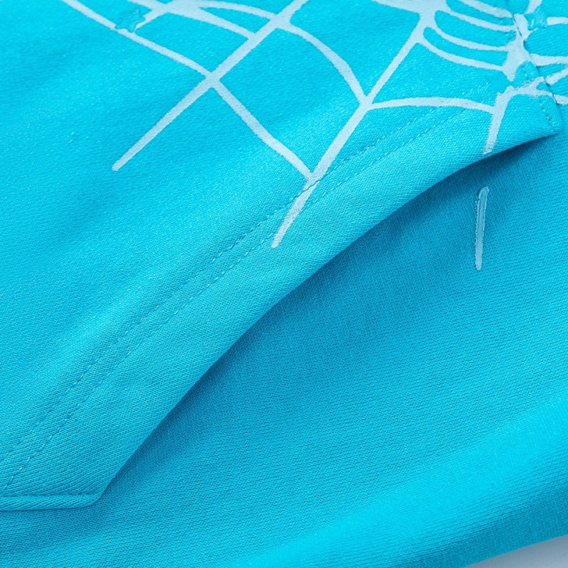Spiderweb hoodie High-quality pure cotton for autumn and winter