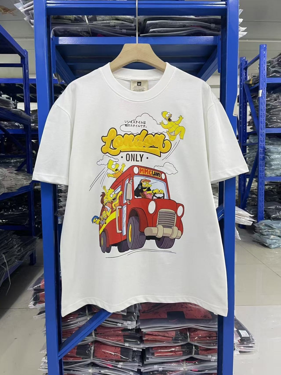 Vintage style washed summer wear T shirt