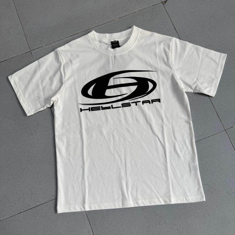 Vintage-style American T-shirt Swirl Aero Speed Emblem Graphic