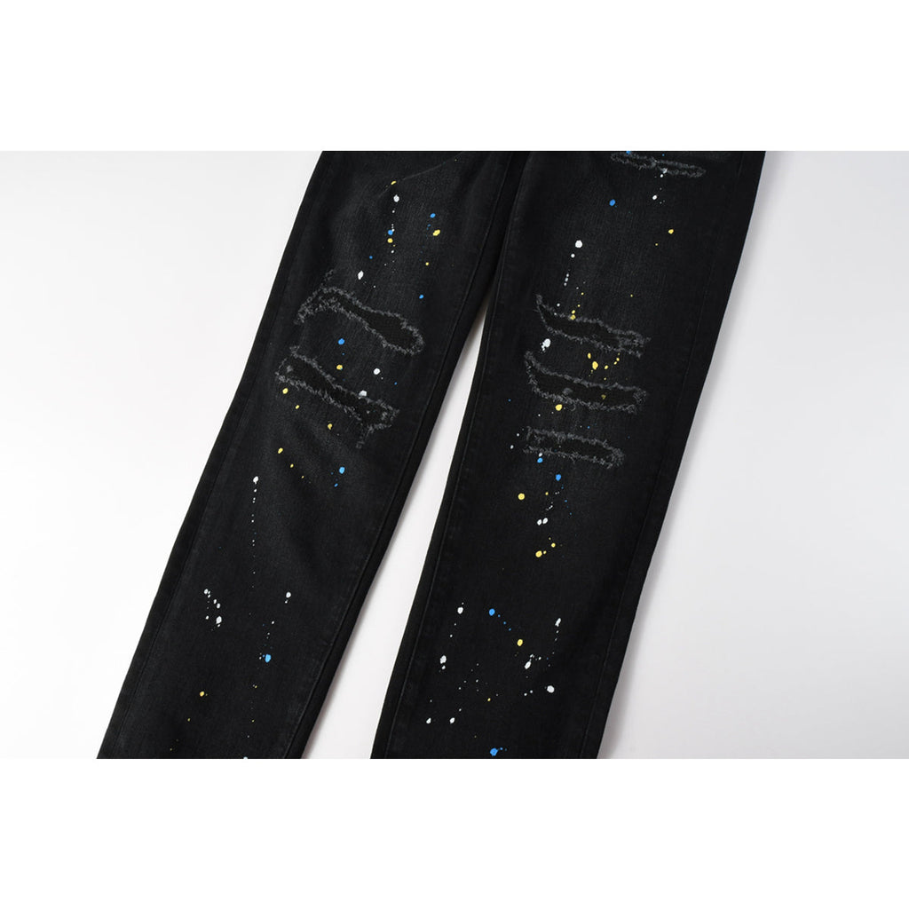 purple brand jeans High Street Distressed