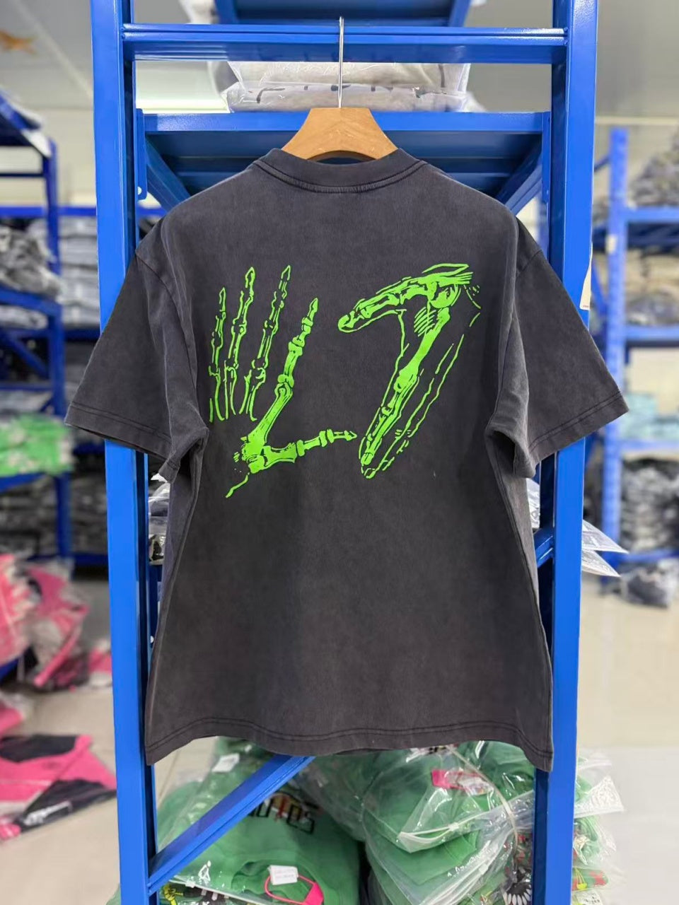 Vintage style washed summer wear T shirt