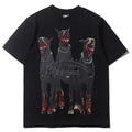 Mens T-shirt Vintage American-style "Hot Shot" Grim Reaper Dunk