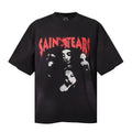 Saint Michael T Shirts Grunge Metal Style Saint Tears Creepy Ghost Portrait Illustration