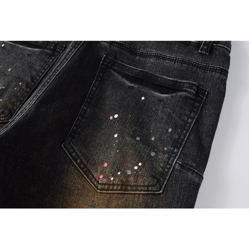 purple brand jeans Pure Cotton High Street Trend