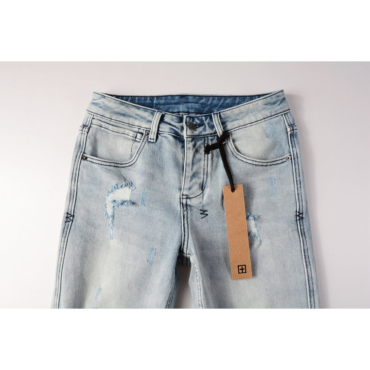 KSUBI Jeans Men's Straight High Street Pants