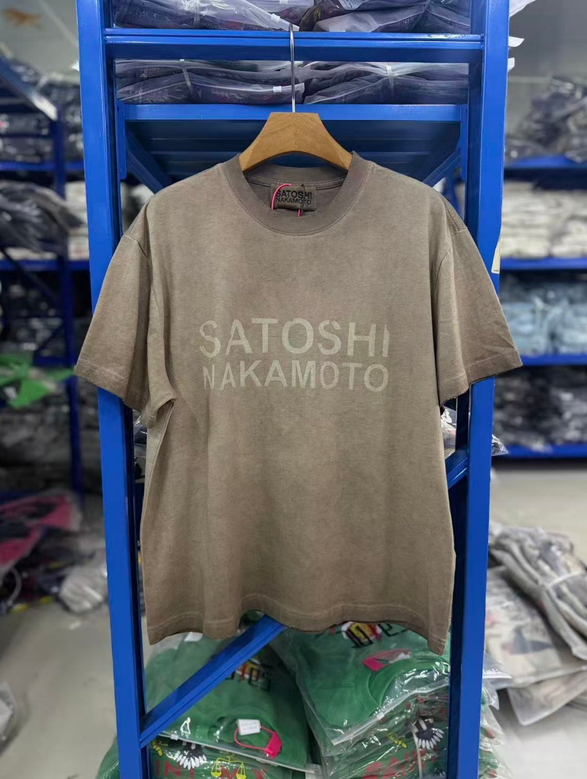 Satoshi Nakamoto t shirt High-quality heavyweight streetwear with a vintage, distressed aesthetic.