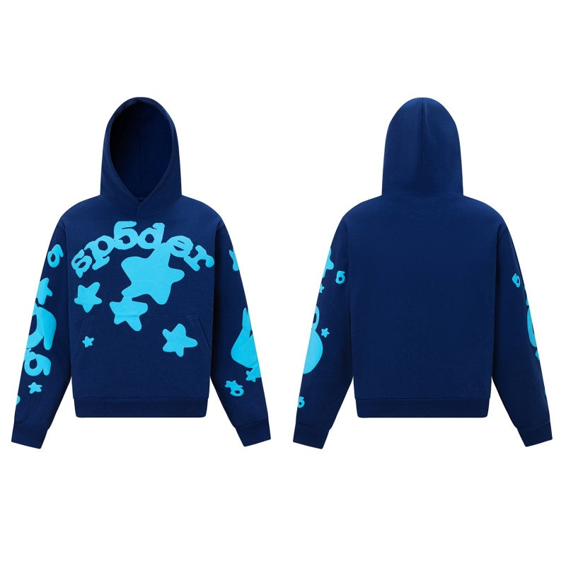 Spiderweb hoodie High-quality pure cotton for autumn and winter