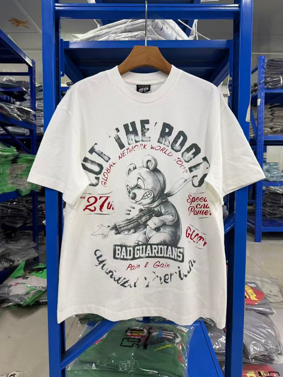 Vintage style washed summer wear T shirt