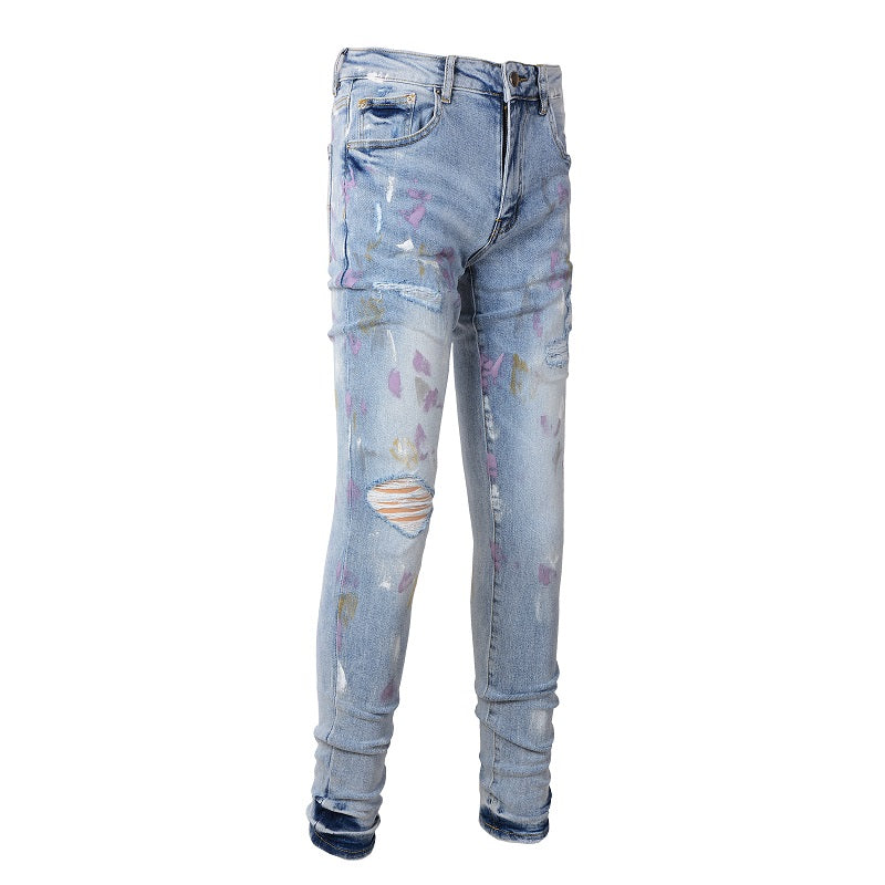 AM Jeans High Street Distressed#6901
