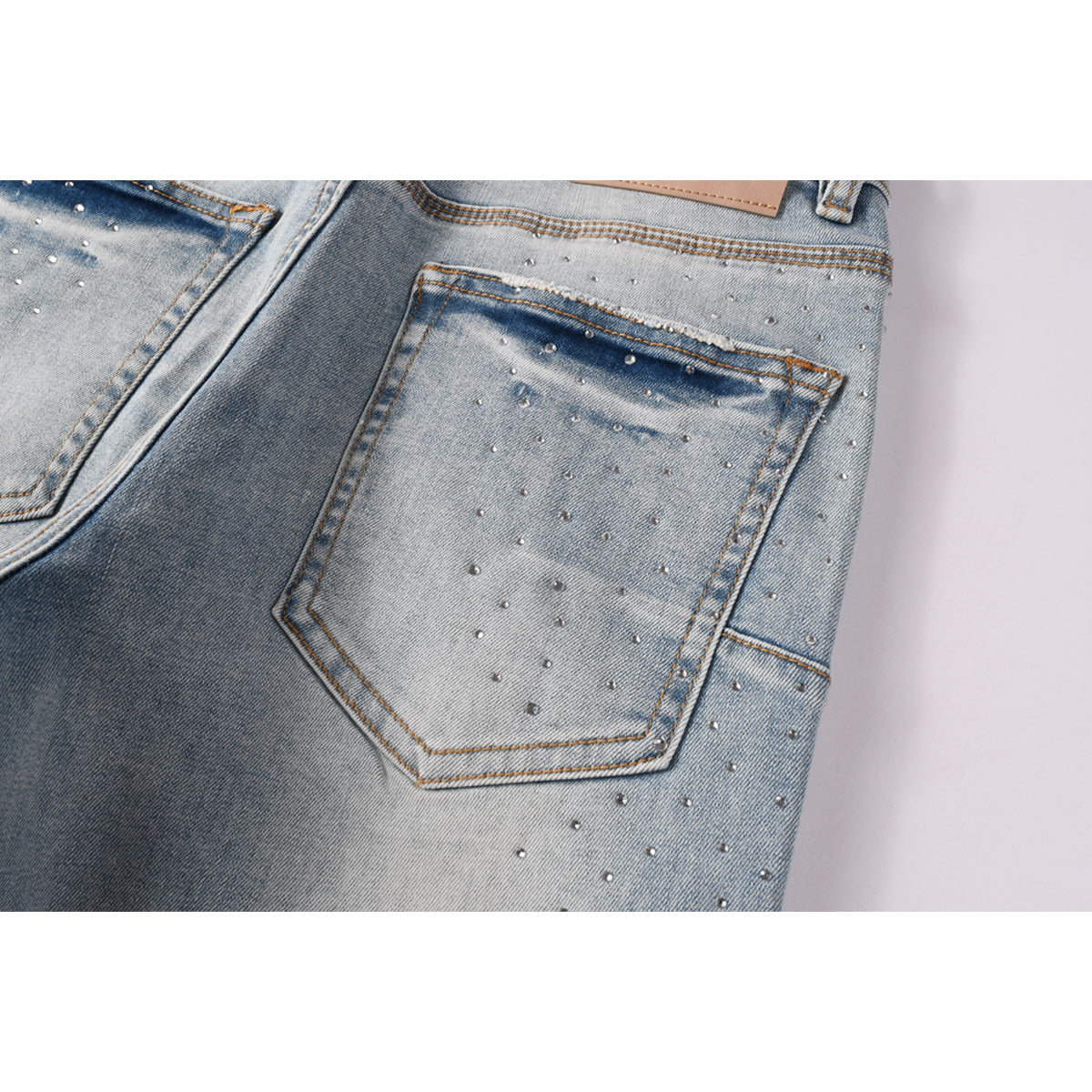 purple brand jeans High Street Distressed