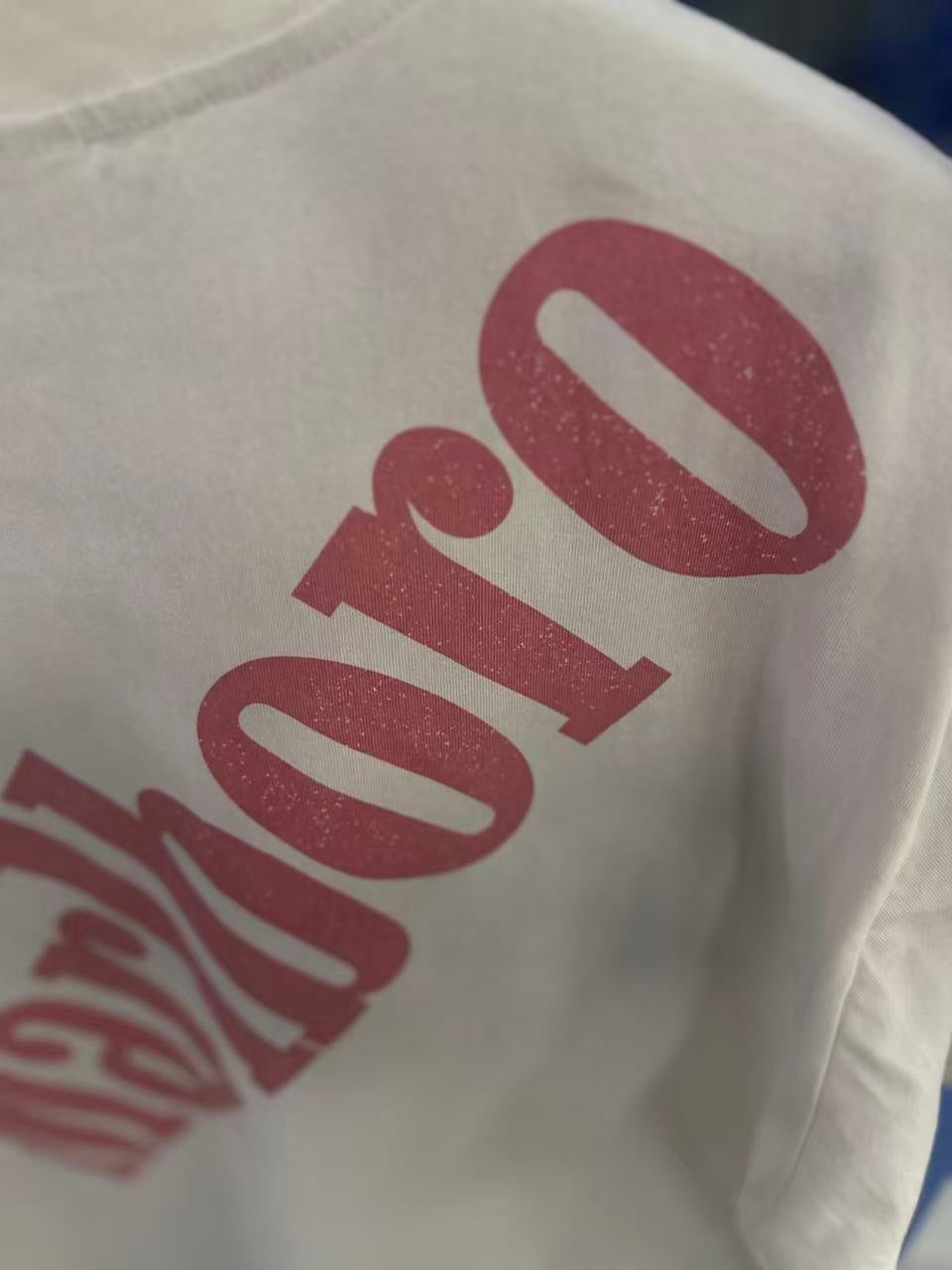 Vintage style washed summer wear T shirt