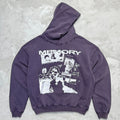 Unisex Vintage Hoodie"Purple Memories" Limited Edition Hoodie – Custom-made using heavyweight [Indigo Purple] fabric identical to the original.
