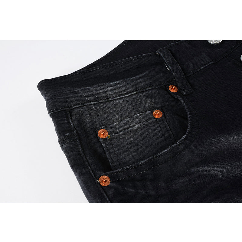 purple brand jeans Pure Cotton High Street Trend