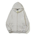 Denim Tears Hoodie Fleece Bling Rhinestone Flower Wreath Graphic Oversized Zip-Up Hooded
