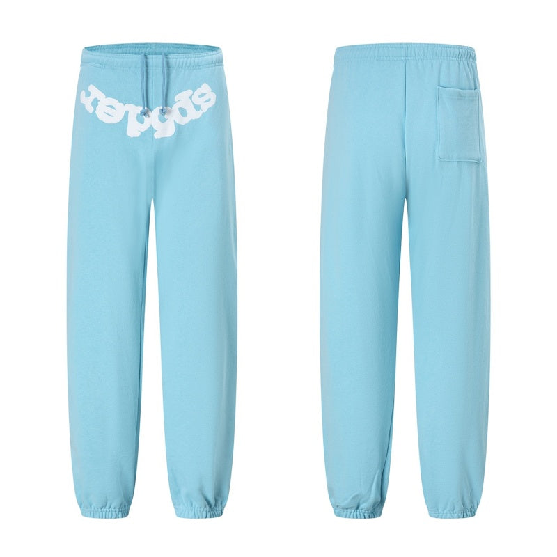 Spiderweb sweatpants High-quality pure cotton for autumn and winter Camouflage