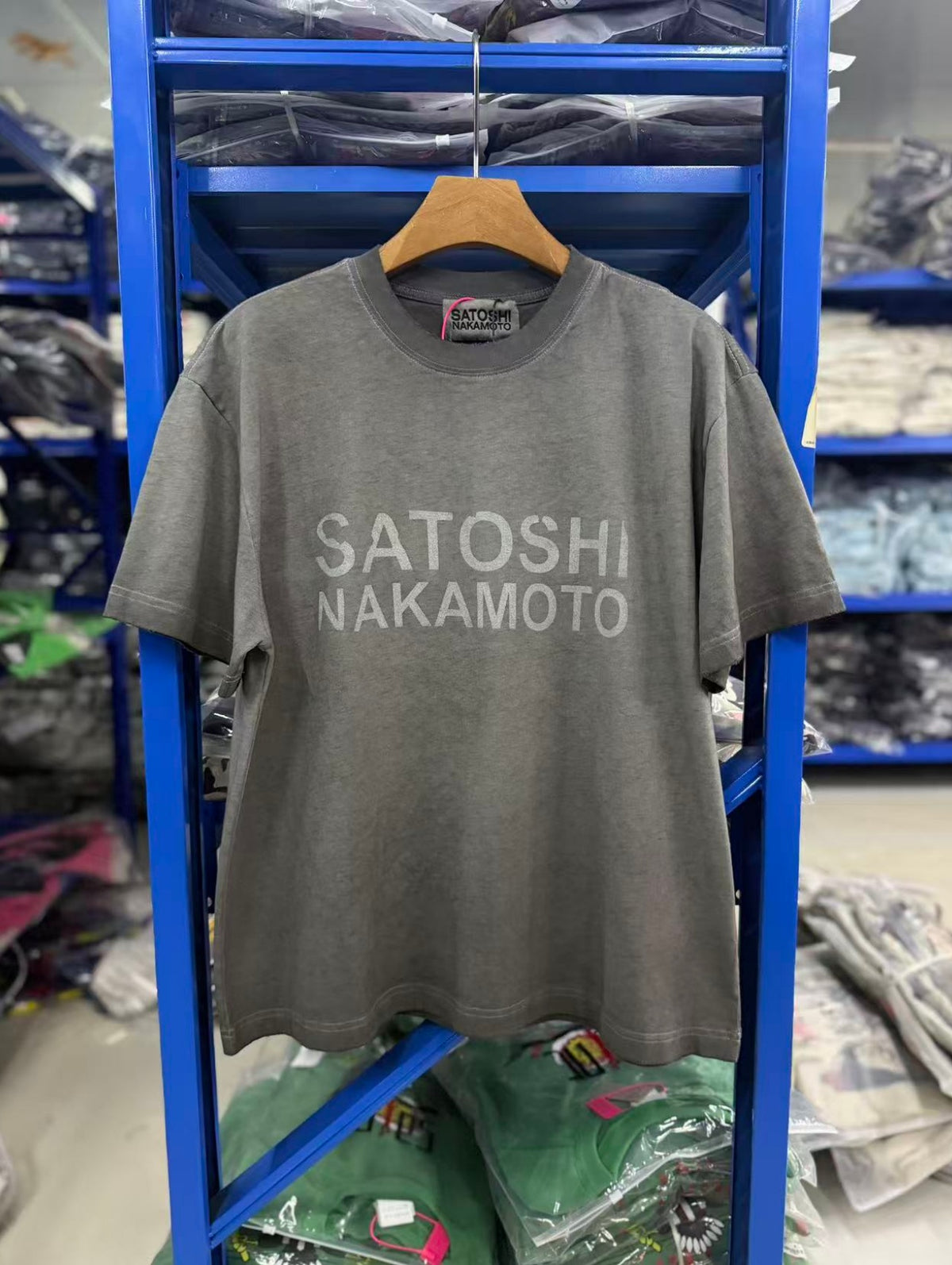 Satoshi Nakamoto t shirt High-quality heavyweight streetwear with a vintage, distressed aesthetic.
