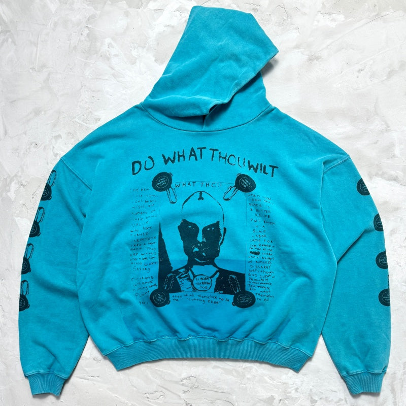 Unisex Vintage Hoodie "Giant of Abstract Art" Limited Edition Hoodie – Custom Heavyweight Fabric – Asut Enzyme-Wash Finish for Natural Fading
