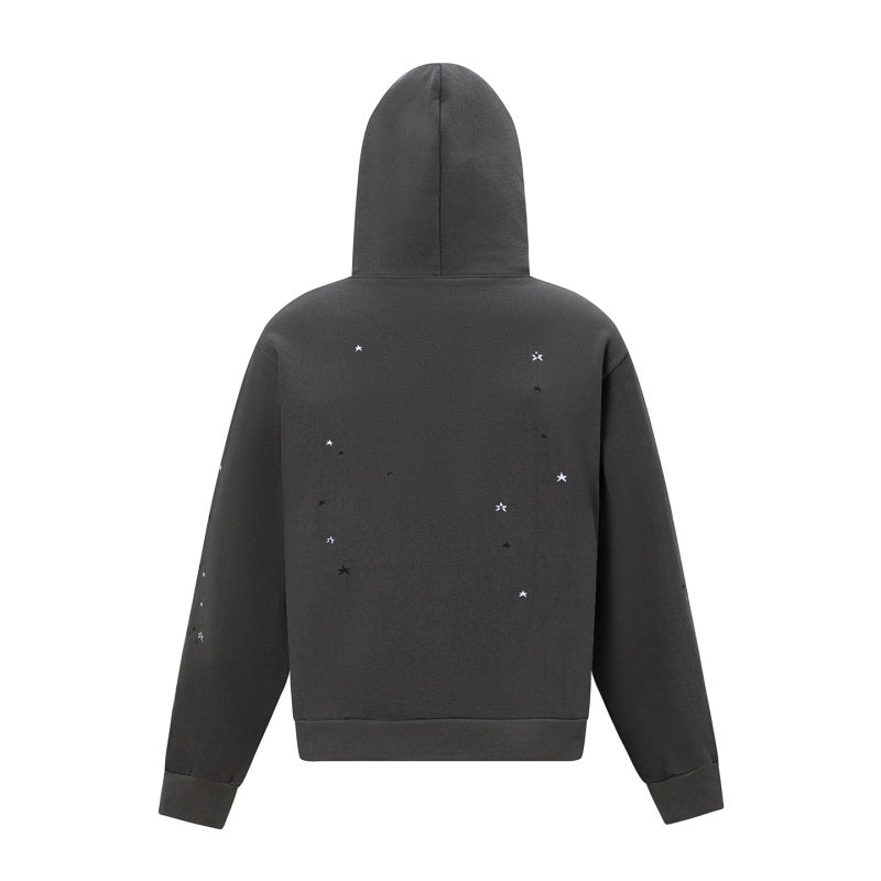 Spiderweb hoodie High-quality pure cotton for autumn and winter