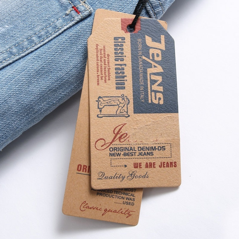 Denim shorts High-quality trendy casual pure cotton Non-stretch plus-size men's clothing